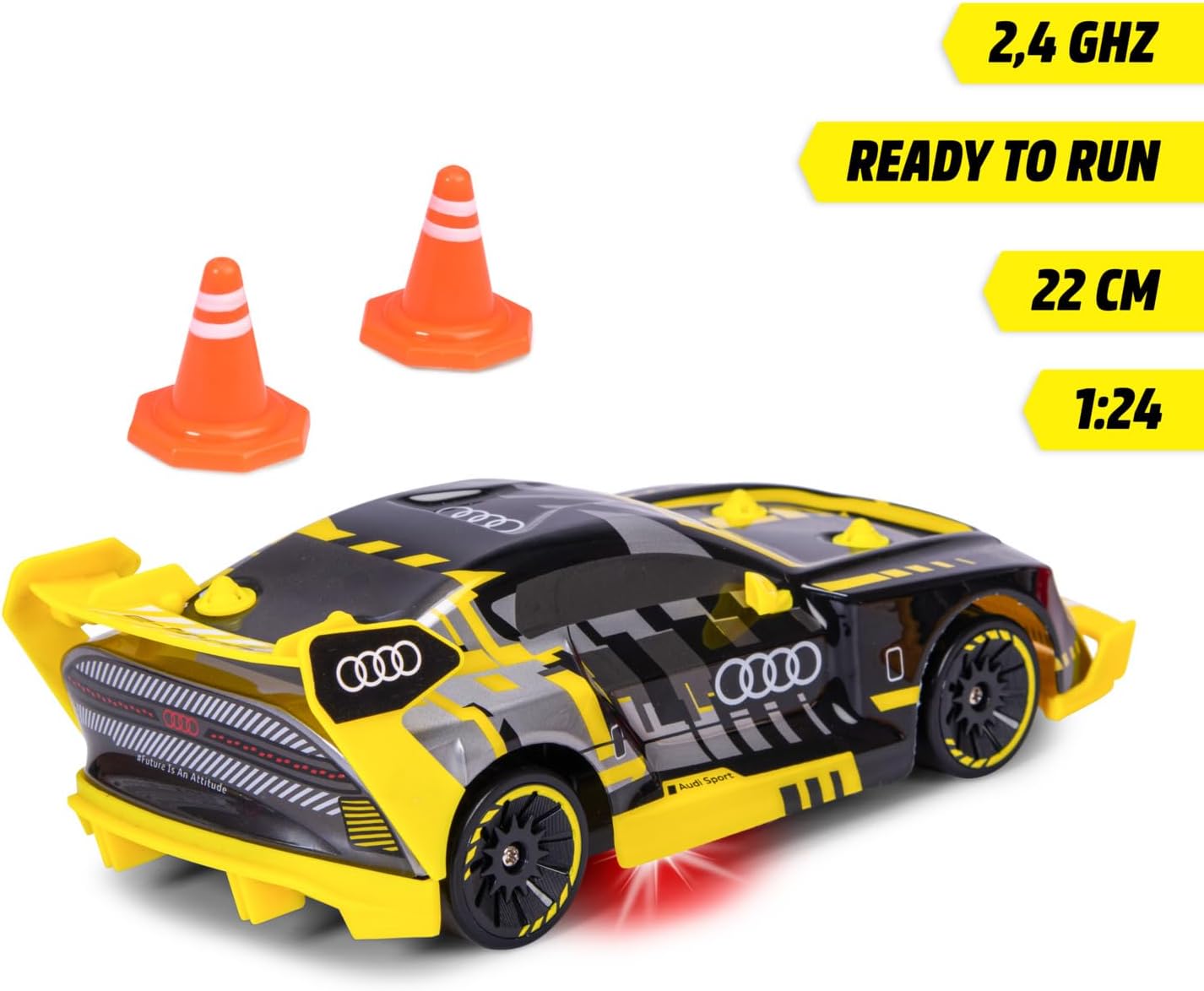Dickie Toys Remote Control Audi S1 E-Tron Quattro Drift Car