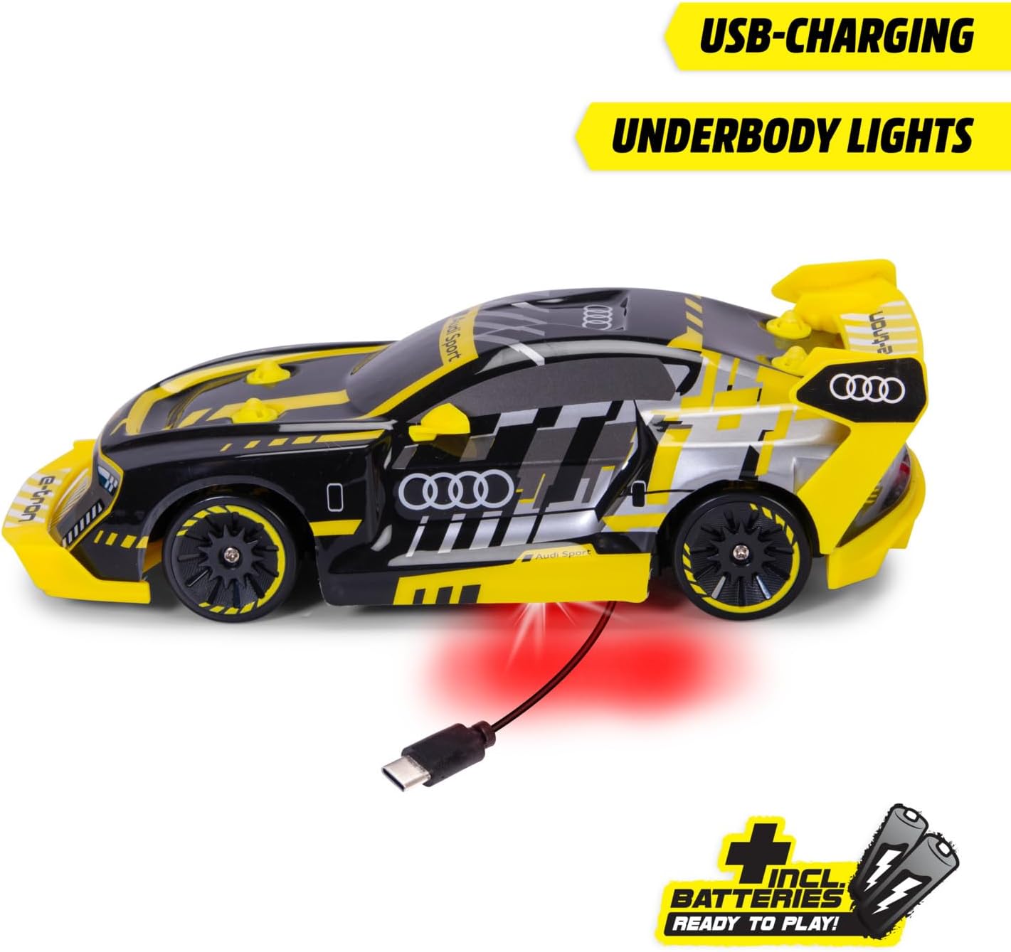 Dickie Toys Remote Control Audi S1 E-Tron Quattro Drift Car