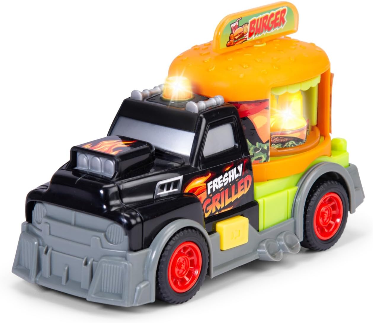 Dickie Toys Truck Burger Truck with Lights and Sound