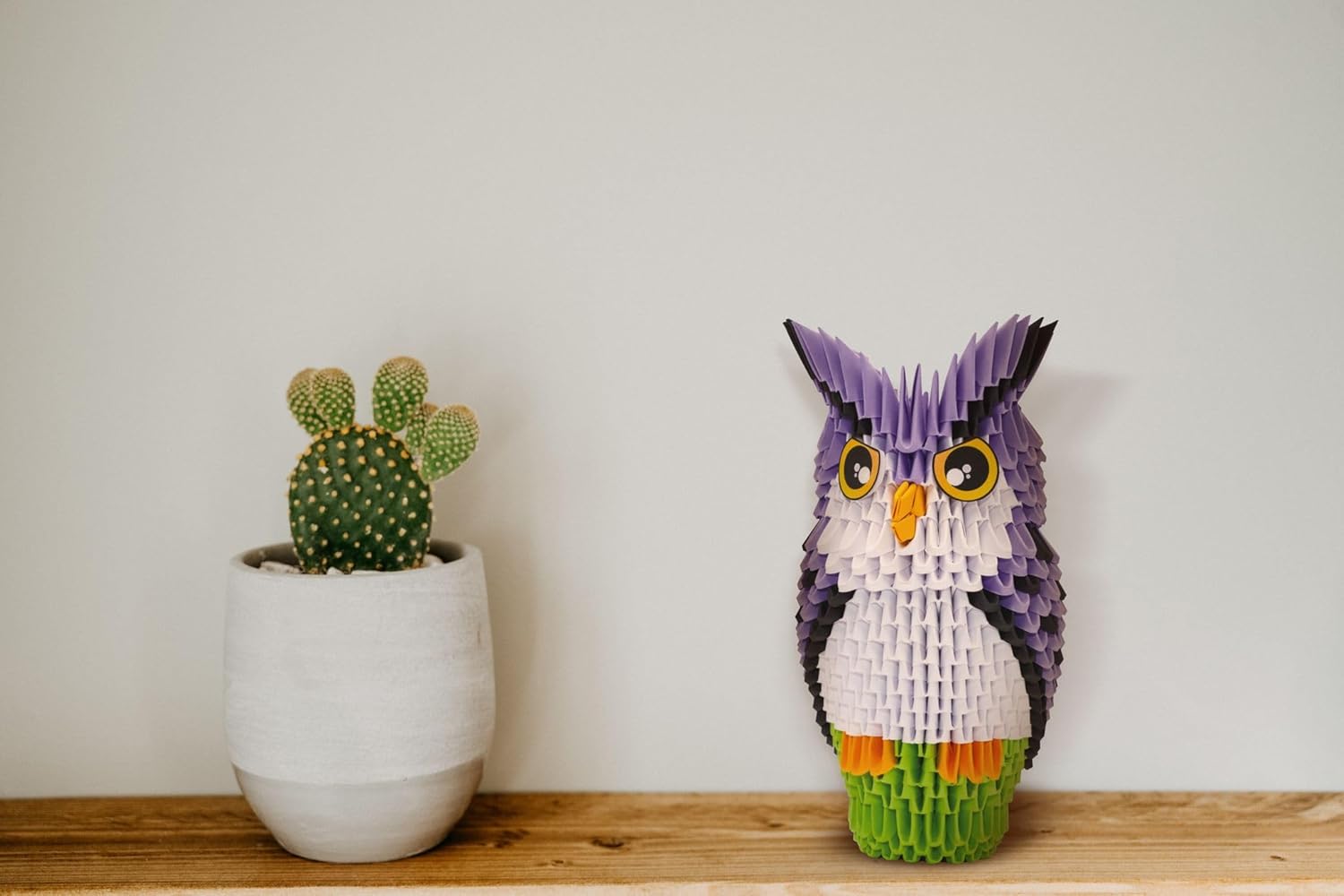 DIY 3D Owl Origami Set