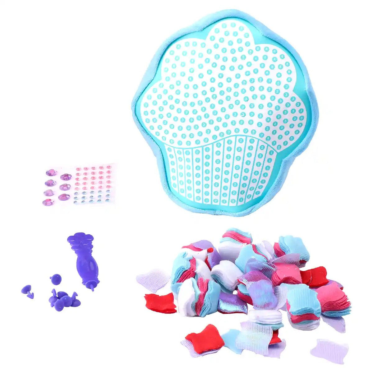 DIY Cupcake Pillow Craft Set