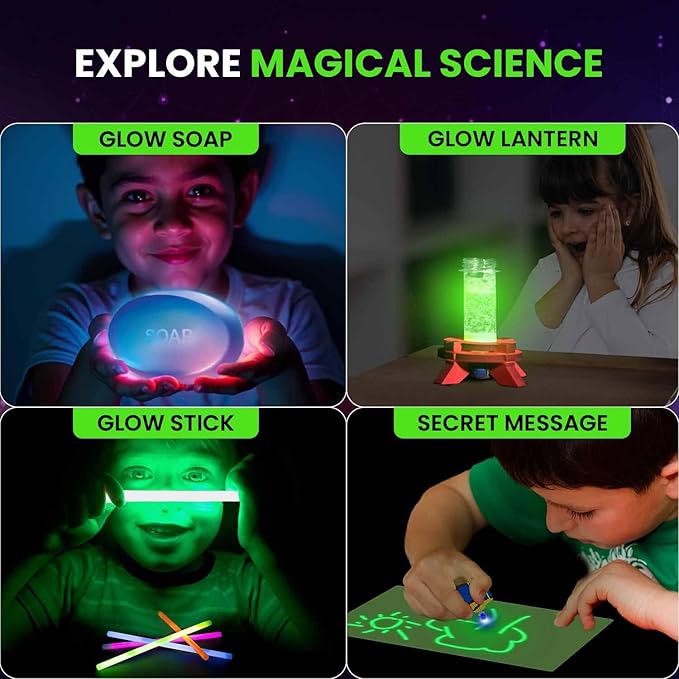 DIY Glow in the Dark Science Kit