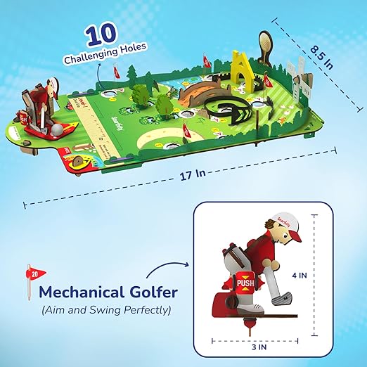 DIY Wooden Mini Golf Kit