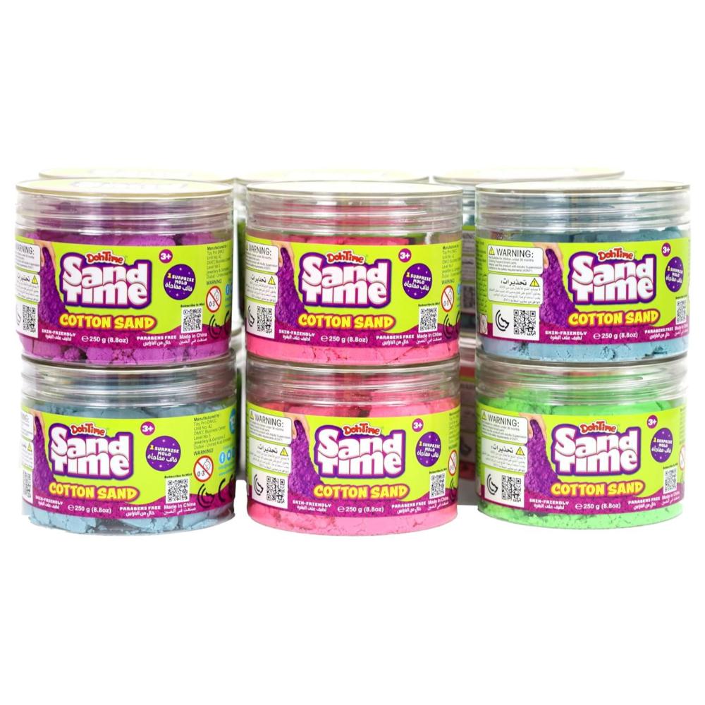 Dohtime Sandtime Magic Cotton Sand 250g Assorted Dohtime Yallatoys