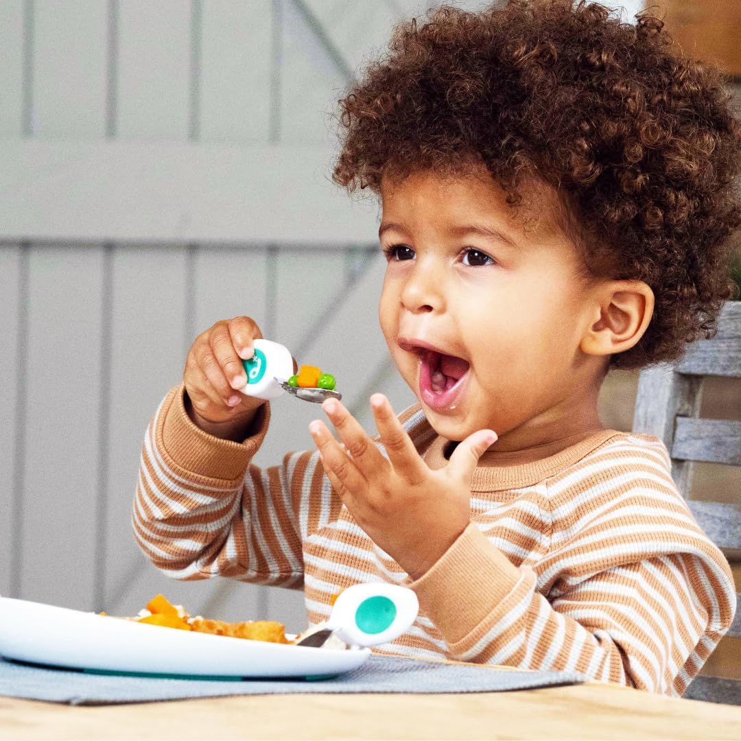 Doddl Toddler Cutlery Set 3Pcs - Fresh Green