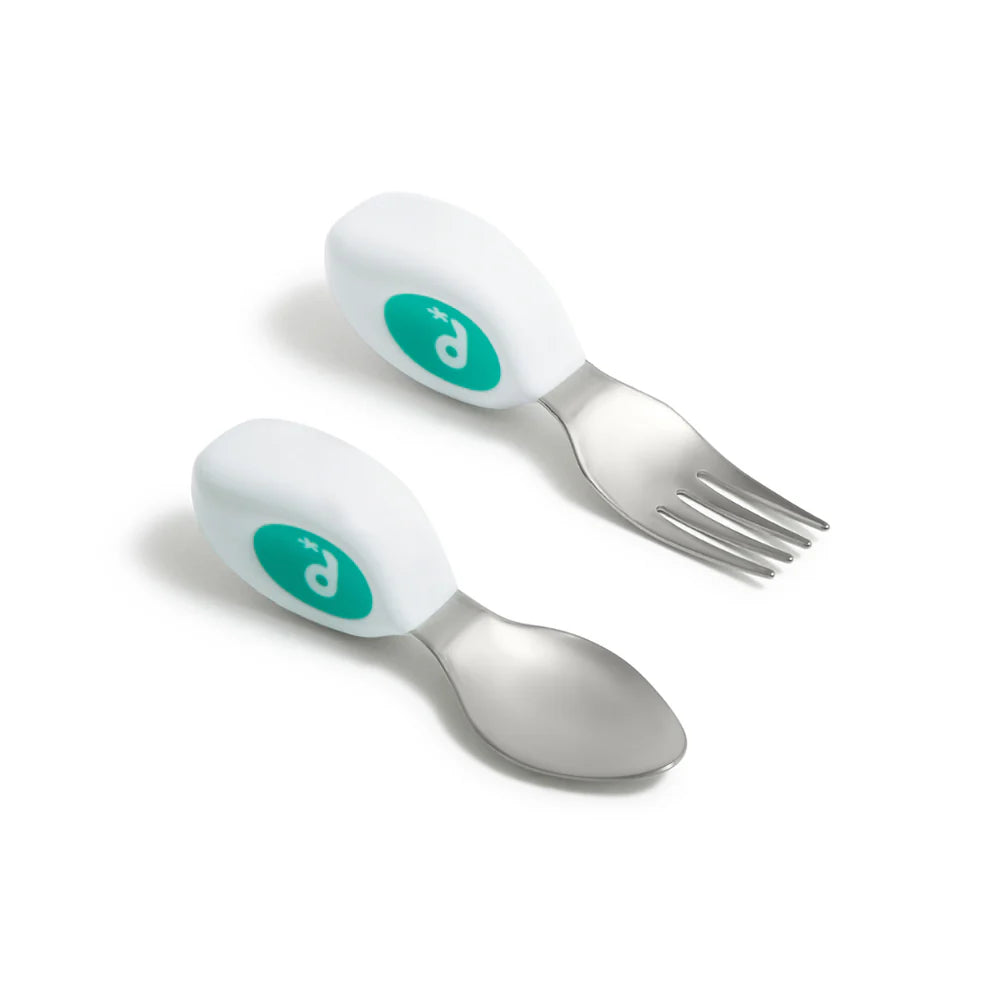Doddl Toddler Cutlery Set 2Pcs - Fresh Green