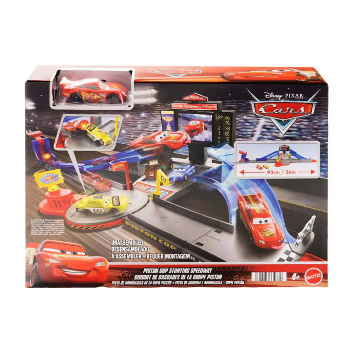 Disney and Pixar Cars Piston Cup Stunting Speedway Playset
