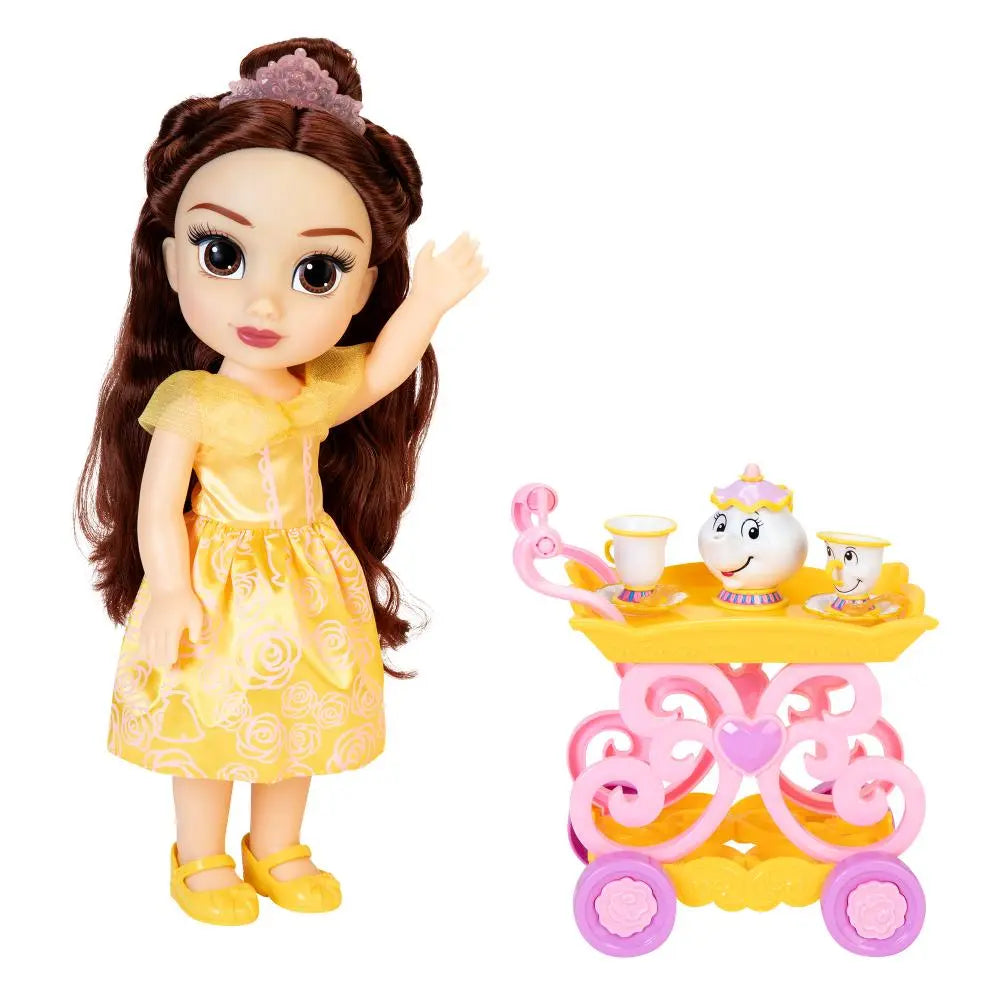 Disney Princess Belle with Tea Trolley Set Disney Princess Yallatoys