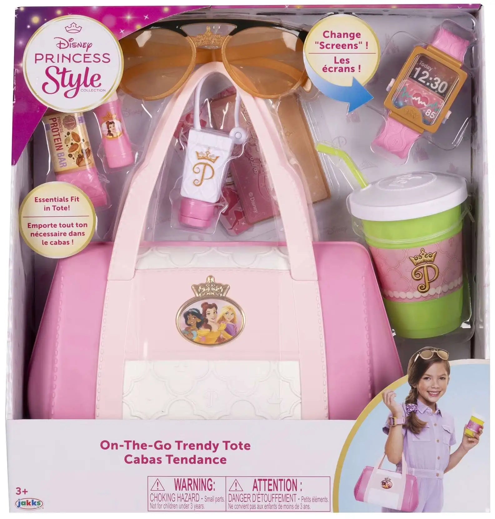 Disney Princess Style On The Go Trendy Tote Playset Disney Princess Yallatoys
