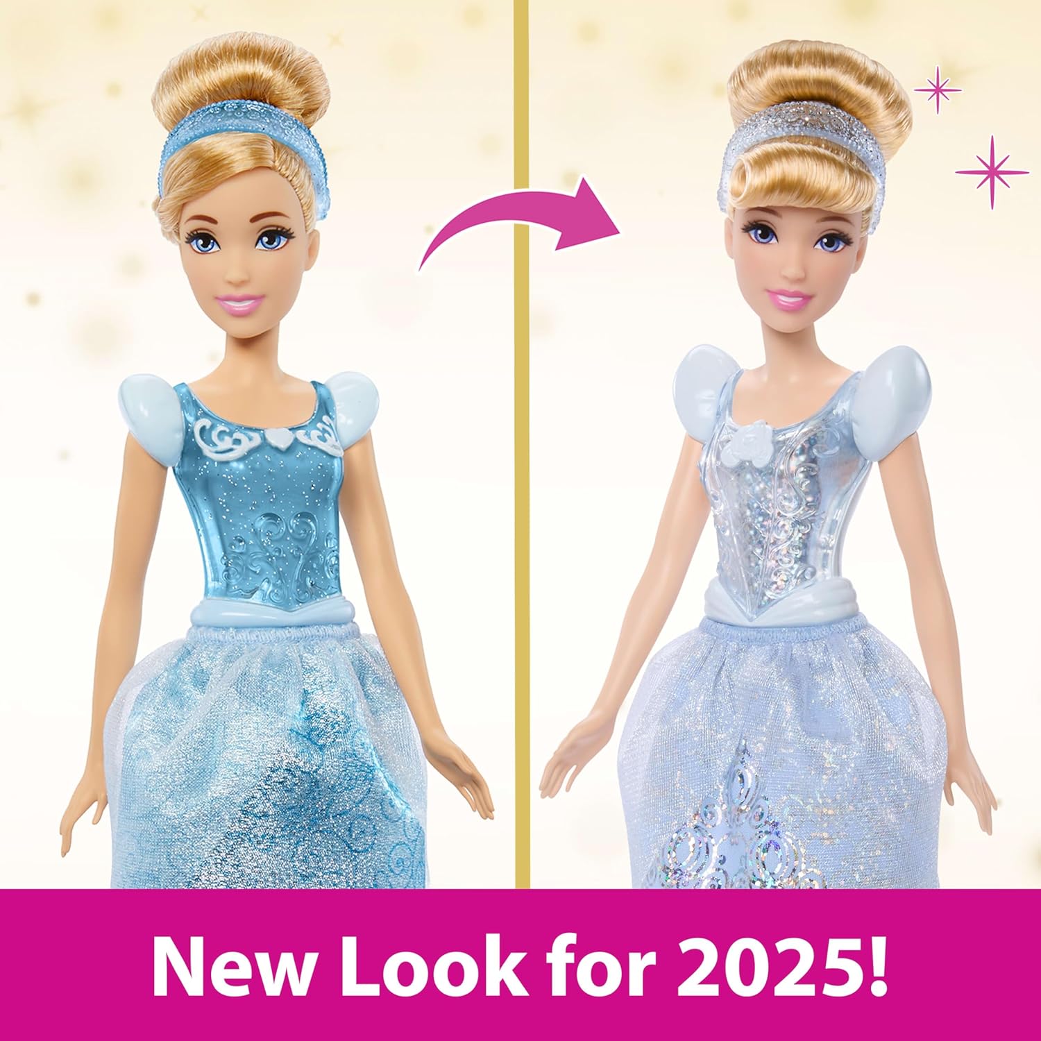 Disney Princess Fashion Core Doll Cinderella