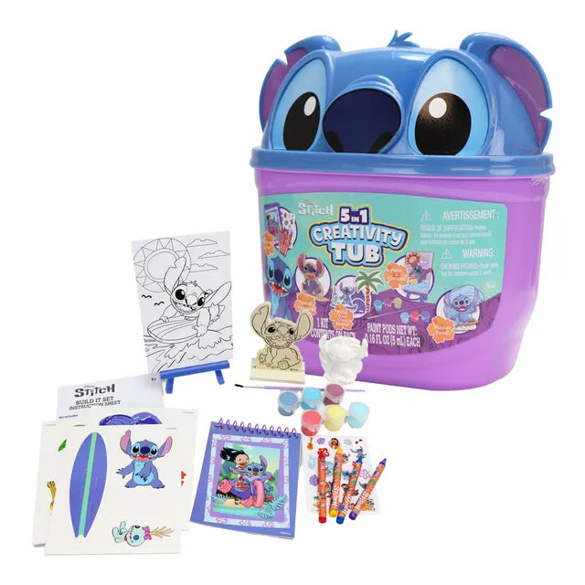 Disney Stitch 5-in-1 Creativity Tub
