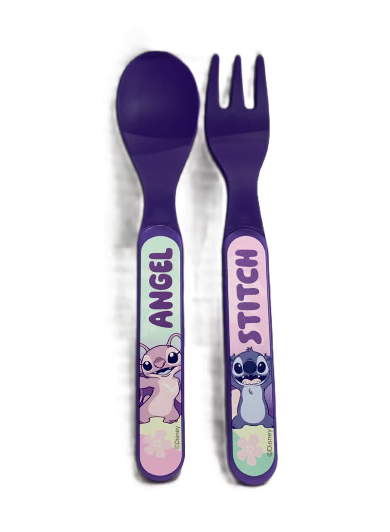 Disney Stitch Bento Lunch Box with Cutlery