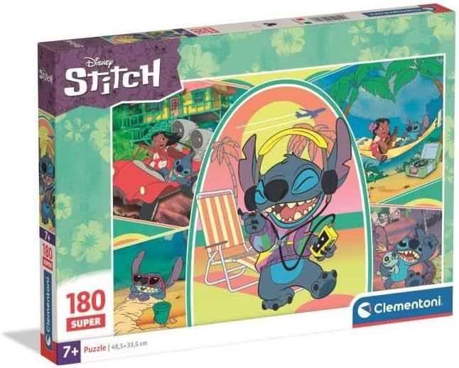 Disney Stitch Jigsaw Puzzle 180pcs Disney Stitch Yallatoys
