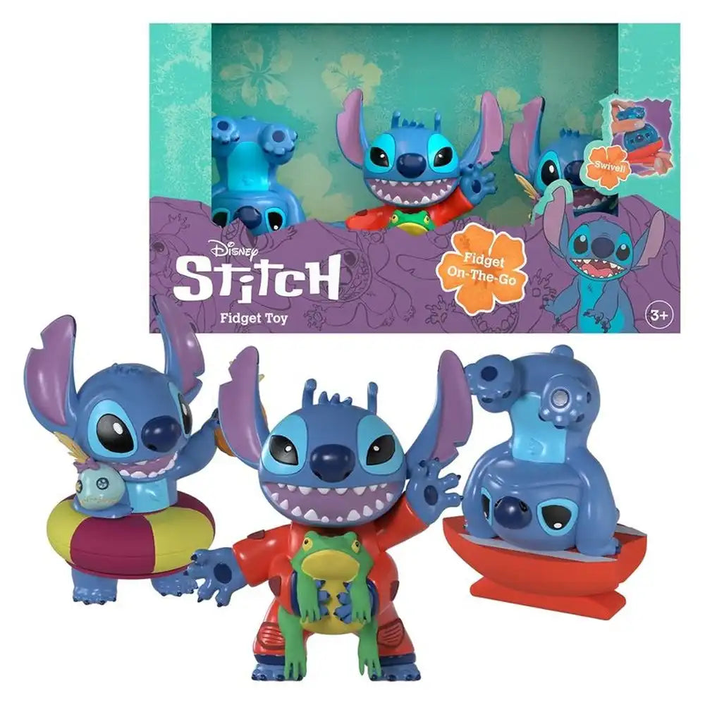Disney Stitch Fidget Fun Toy Set 3Pack