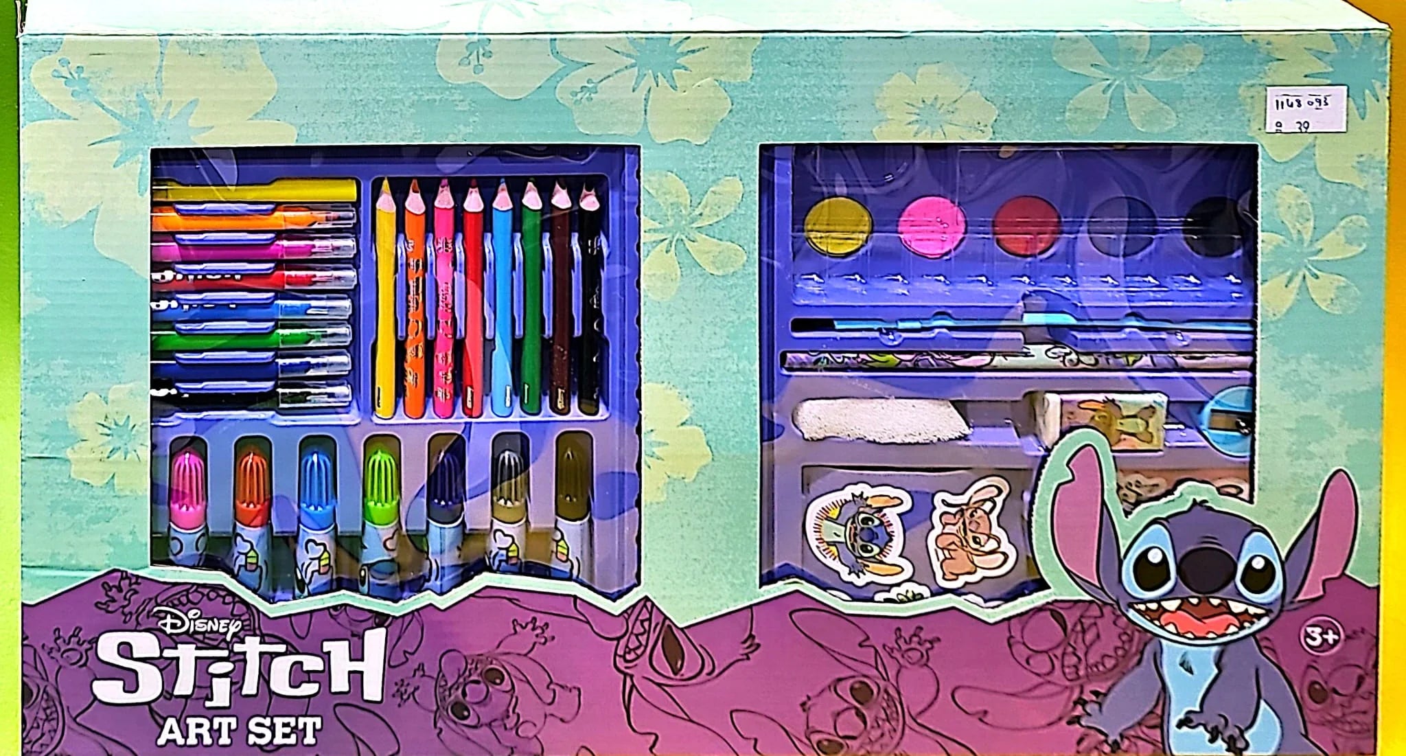 Disney Stitch 52 Pieces Art Set