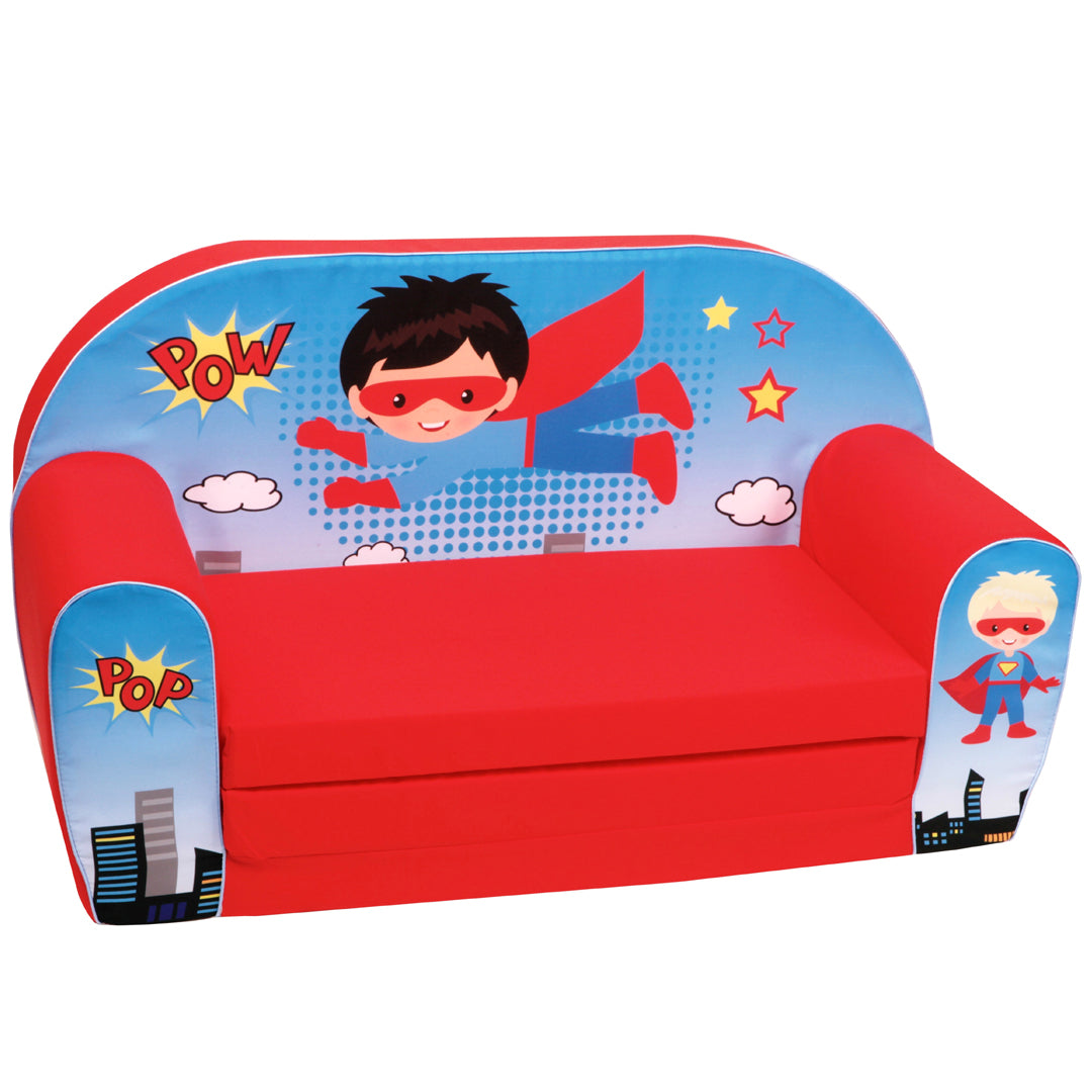 Delsit Superhero Kids Sofa Bed