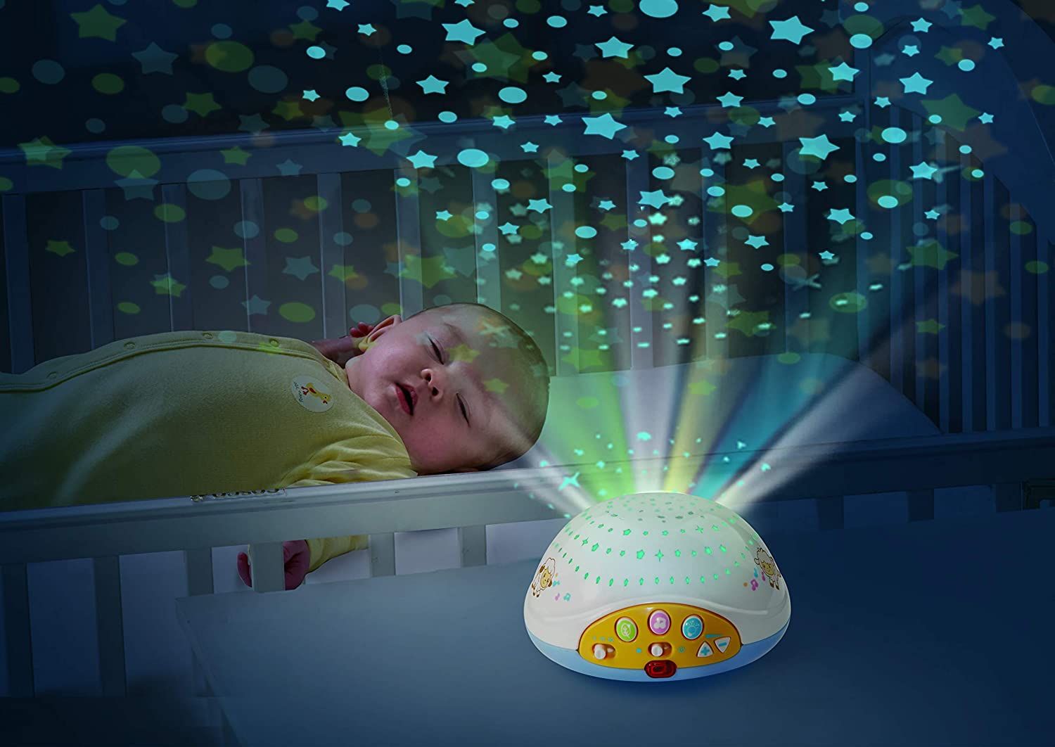 Detachable Baby Crib Mobile Toy Layout