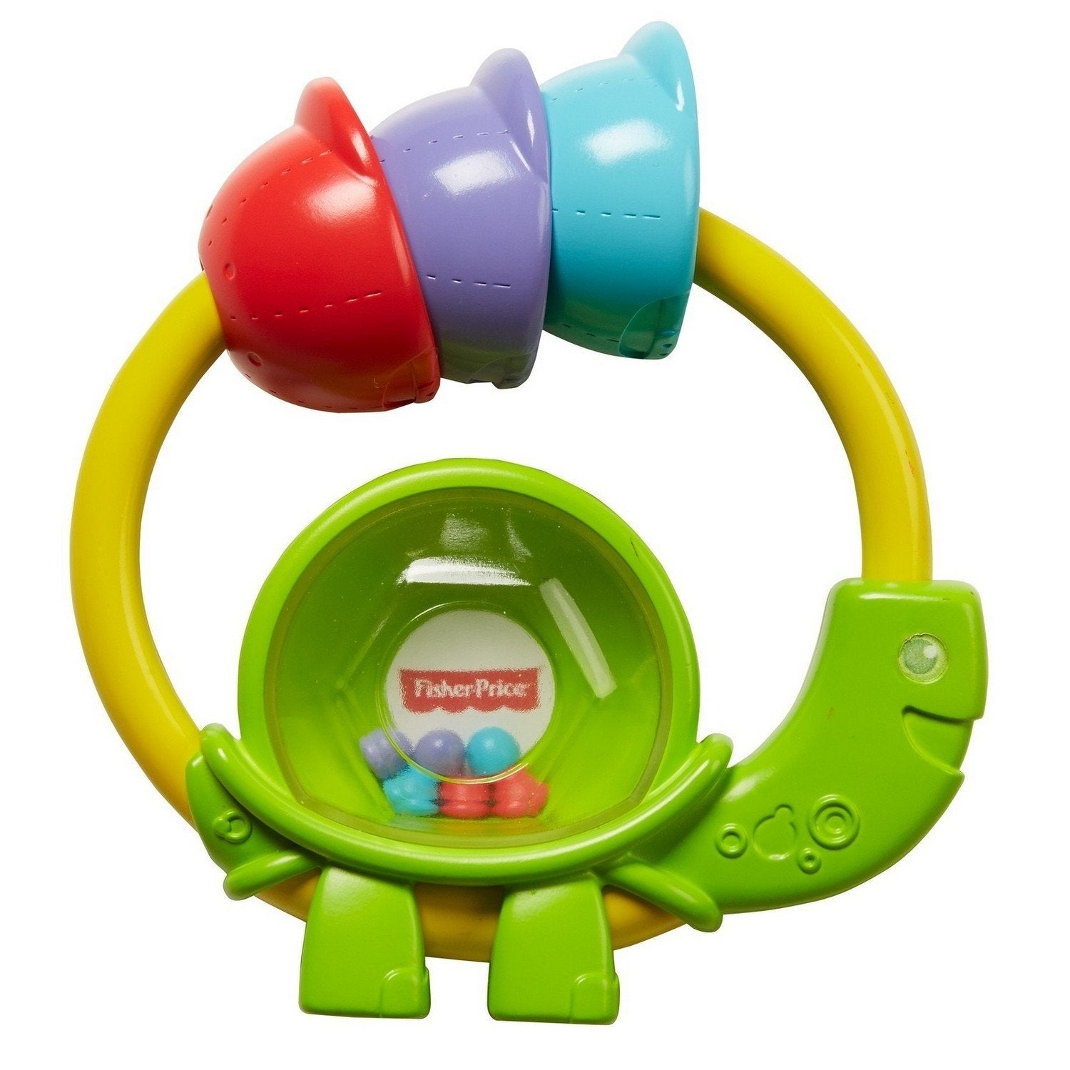 Detailed Fisher-Price Rattle Texture and Beads Shot