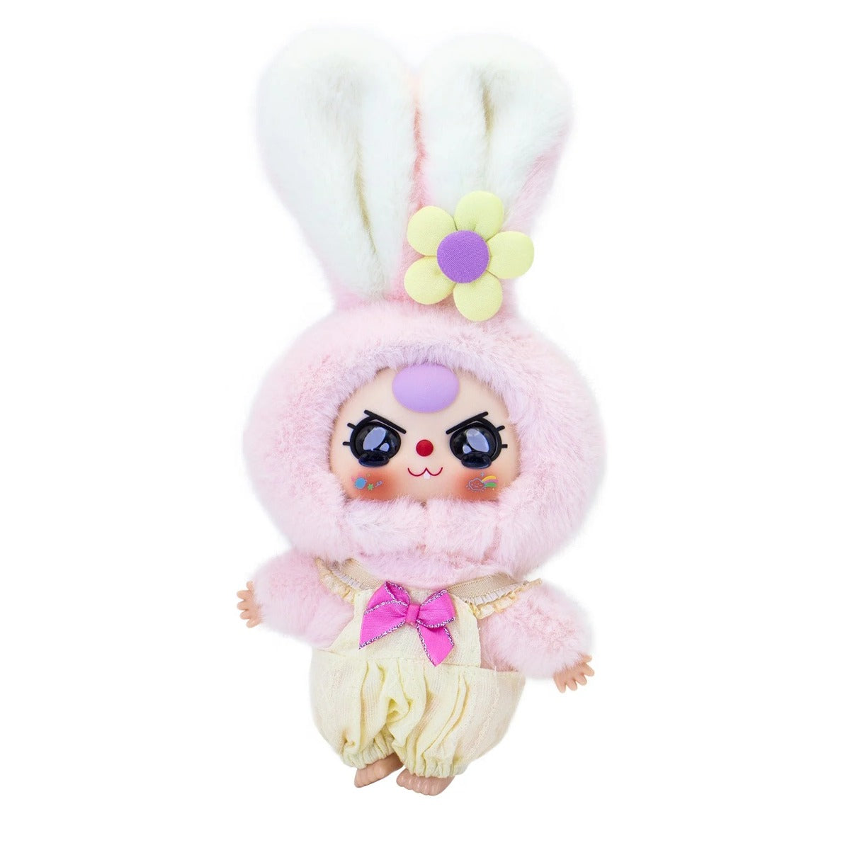 Detailed Macaron Bunny Plush Shot