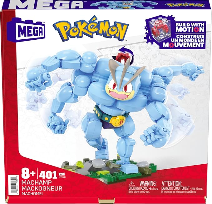 Detailed Machamp Four Arm Figure
