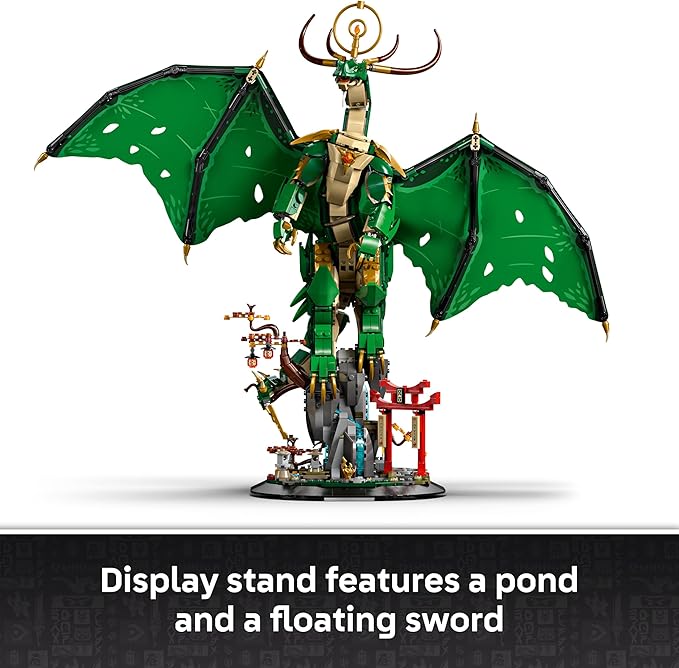 Detailed Ninjago Guardian Dragon Model