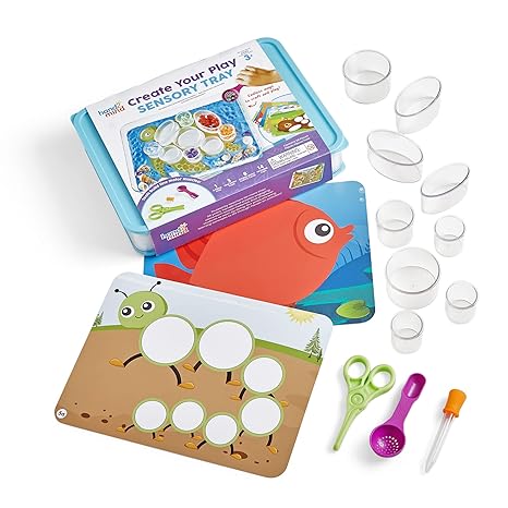 Detailed Sensory Tray Storage Shot