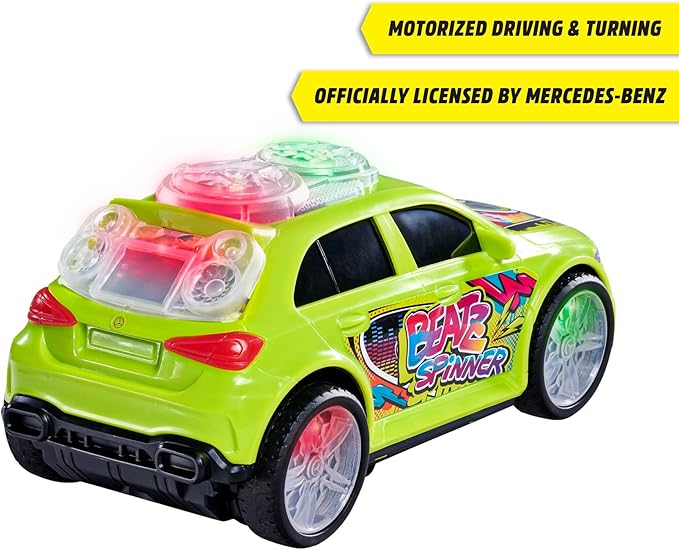 Dickie Beatz spinner yellow car