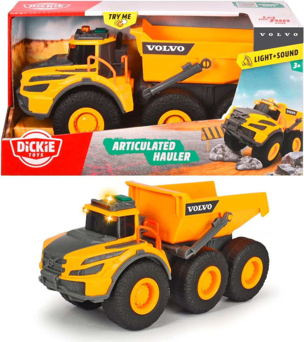 Dickie Volvo Articulated Hauler toy