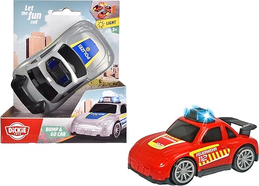 Dickie bump and go car