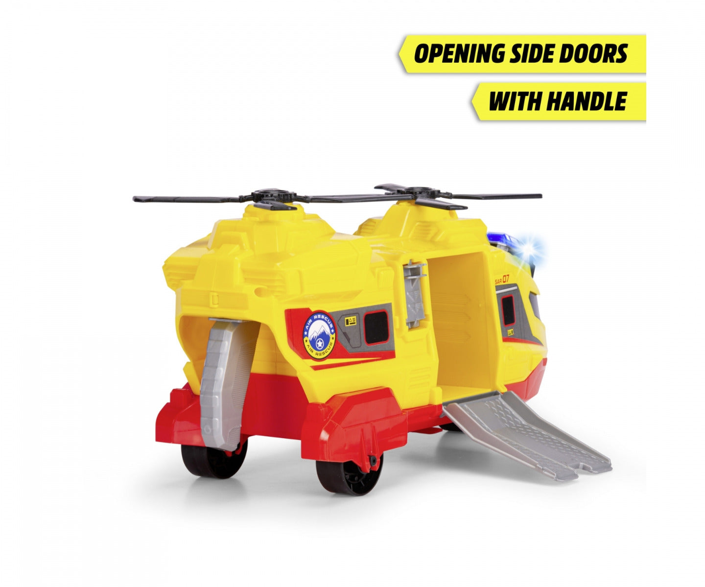 Dickie rescue helicopter opening side doors