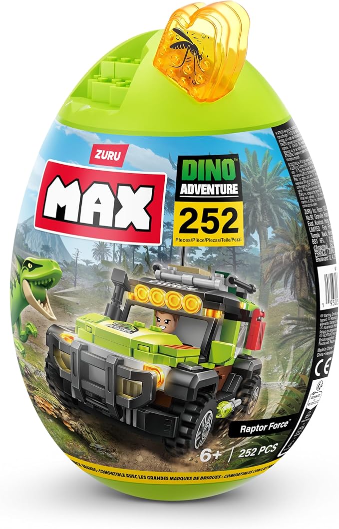 Dino building brick set