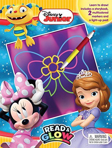 Disney Junior Read & Glow Activity Book 