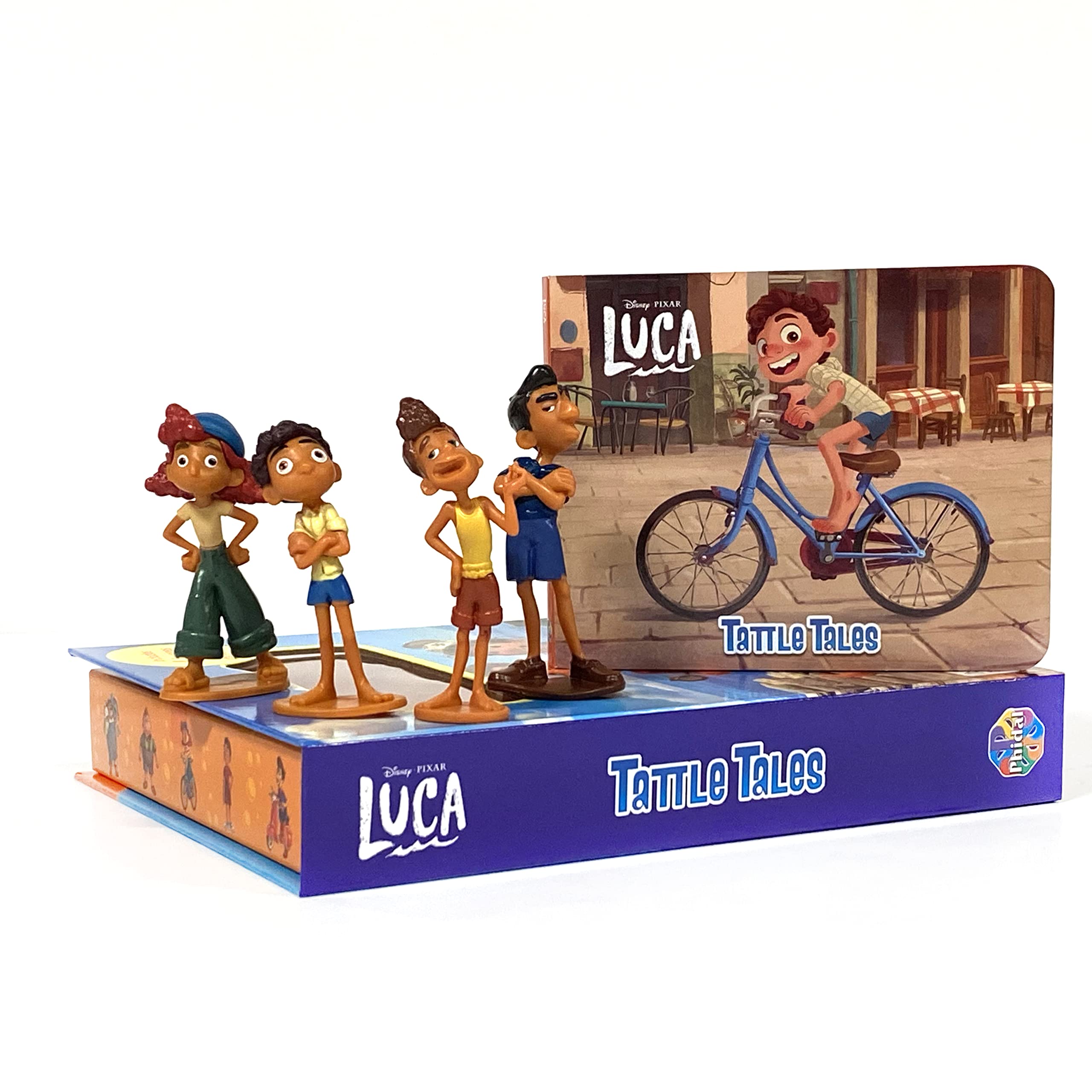 Disney Luca Tattle Tales Phidal book