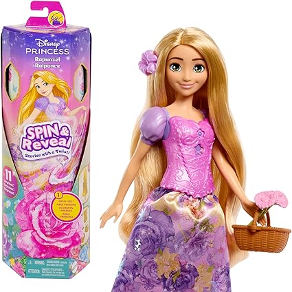 Disney Princess Rapunzel Spin & Reveal Doll
