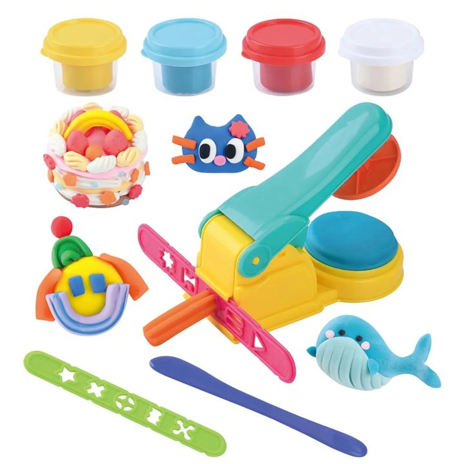 Dough Extruder Playset Packaging View