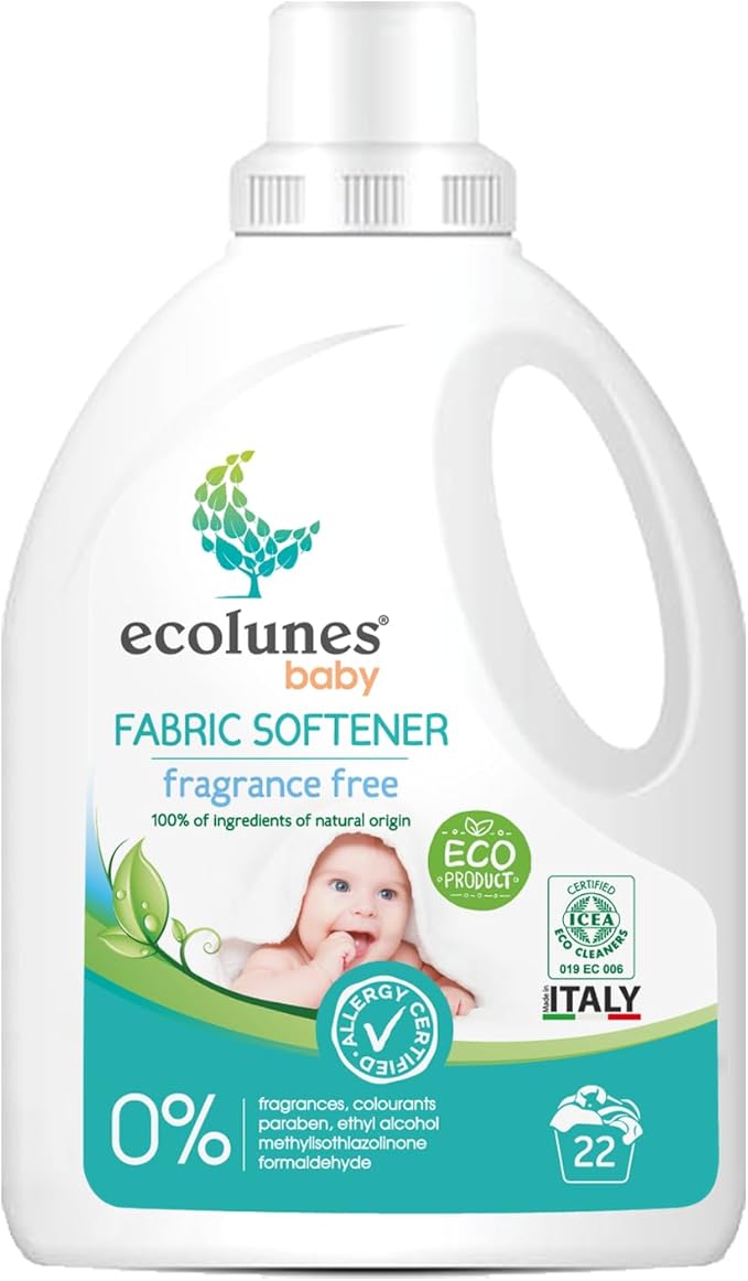 Ecolunes Hypoallergenic Baby Fabric Softener 1 liter Ecolunes Yallatoys