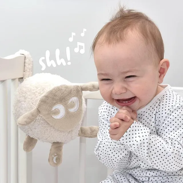 Ewan The Dream Sheep Sleep Aid Toy Deluxe Beige Ewan The Dream Sheep Yallatoys
