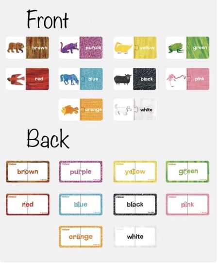Educational Color Matching Puzzle Set