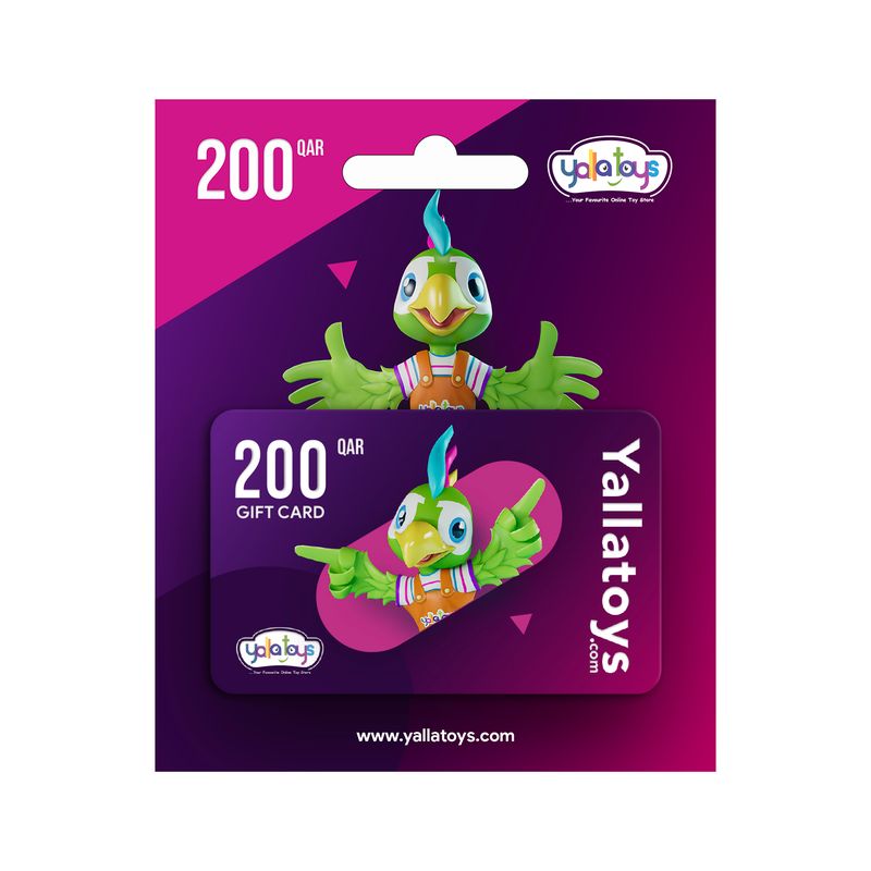 Buy YallaToys Eid gift card worth 200 QAR | Yallatoys.com