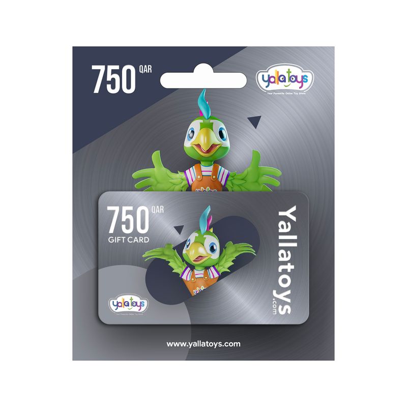 Buy Digital Eid gift card from YallaToys with a 750 QAR value for toy shopping | Yallatoys.com