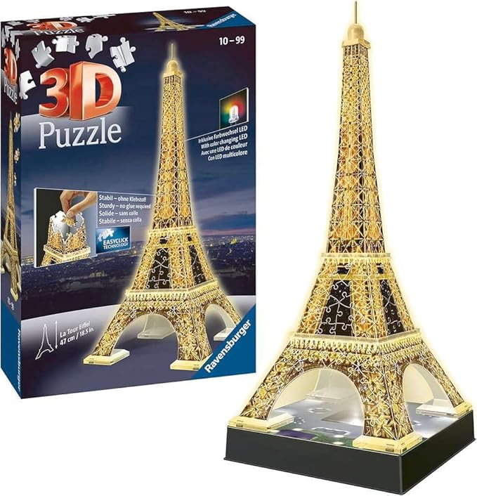 Eiffel Tower Light Up Model