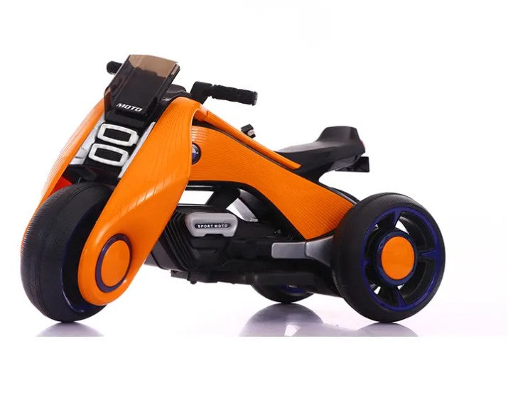 Electric Bike Orange for kids