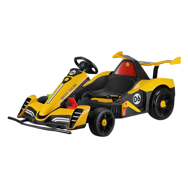 Electric formula racing car ride-on for children