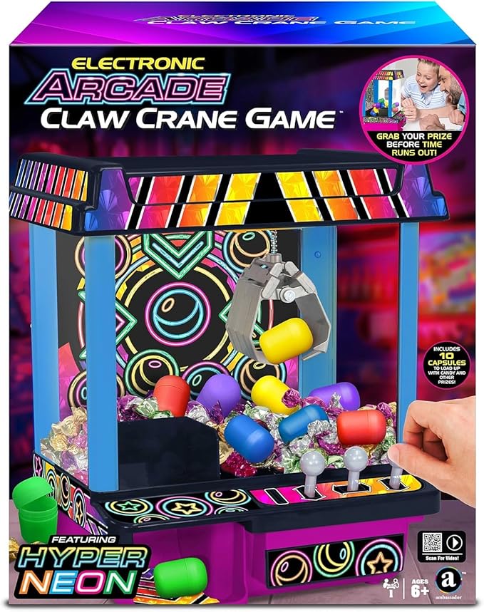 Electronic Arcade Claw Crane Game