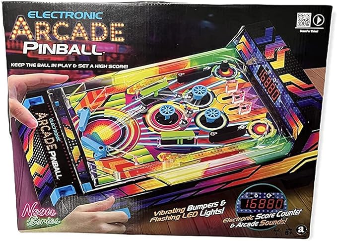 Electronic Arcade Pinball Machine Toy