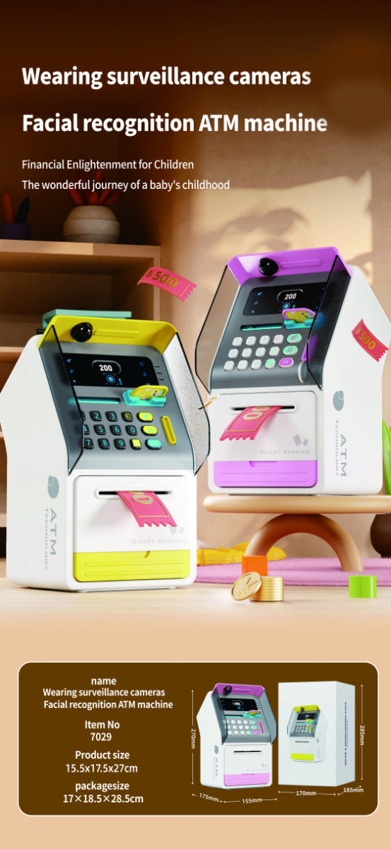 Electronic Face ID Money Bank