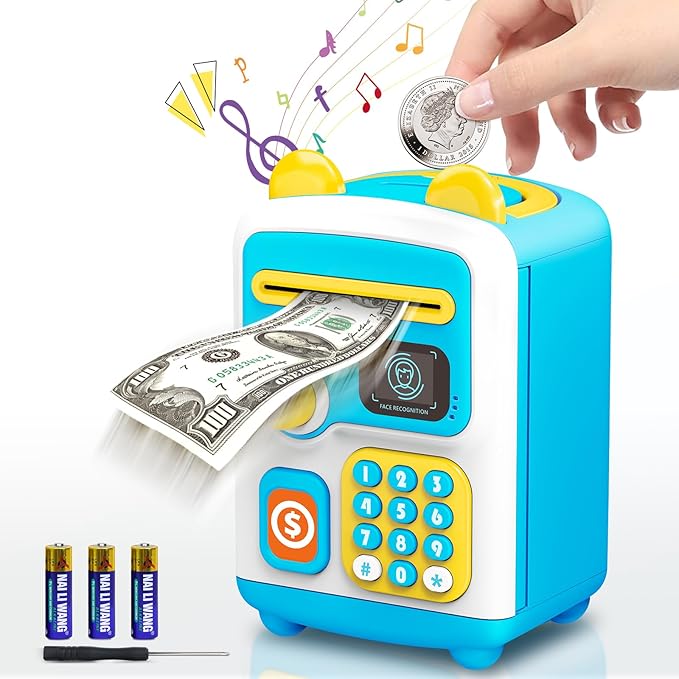 Electronic Face Recognition Piggy Bank