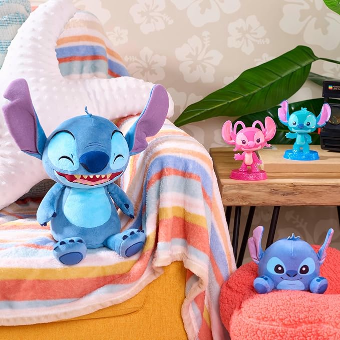 Electronic Laughing Stitch Plush Figure