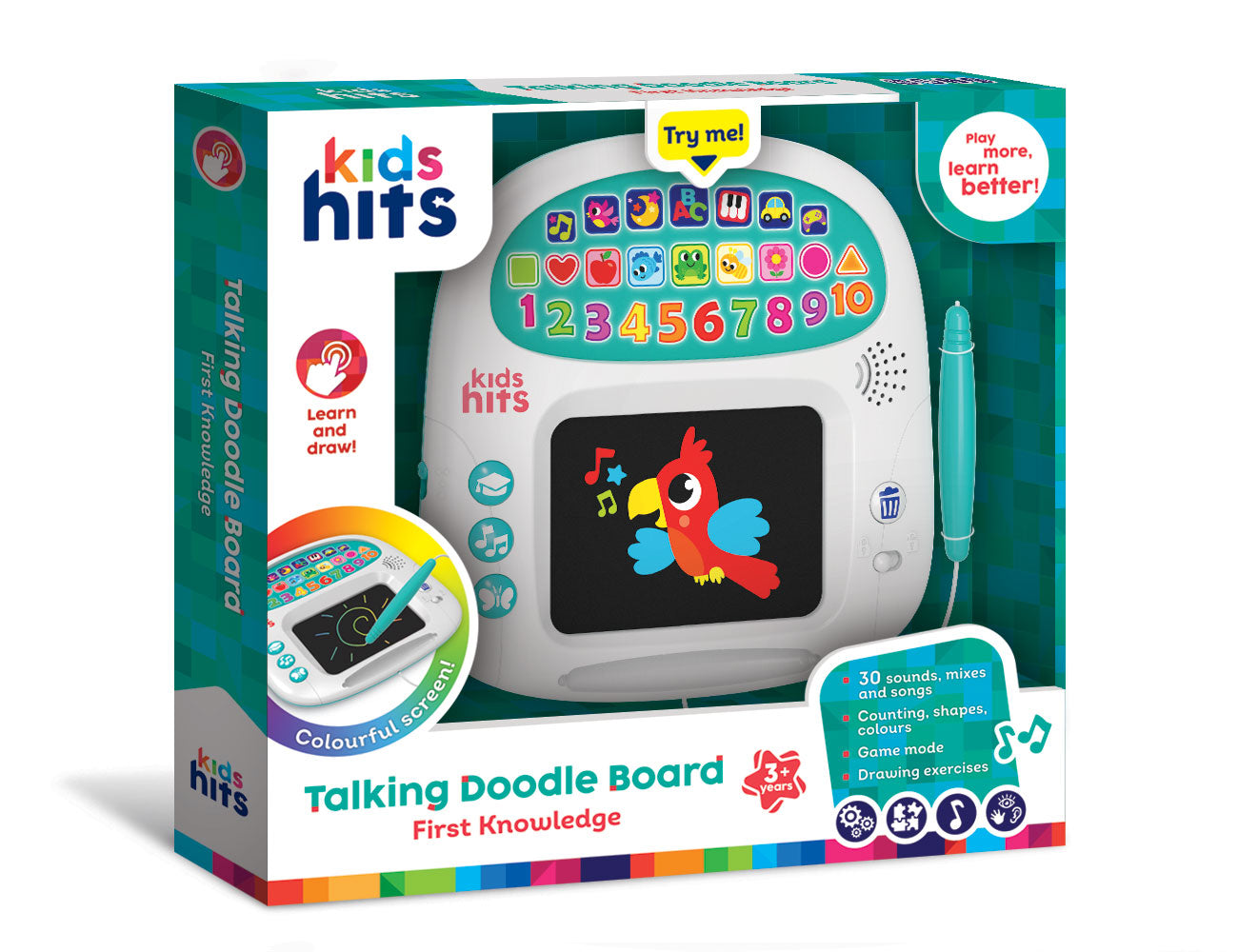 Electronic Learning Screen and Stylus Pen Layout