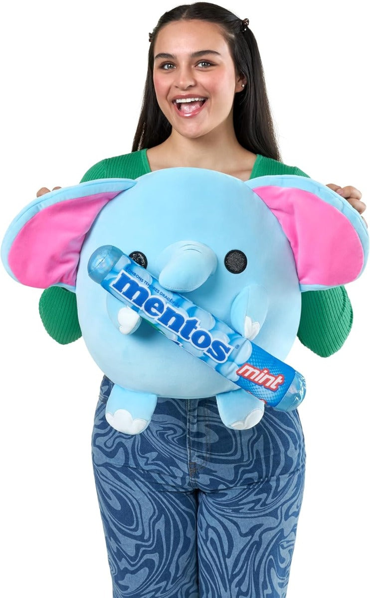Elephant Holding Mentos Plush Toy